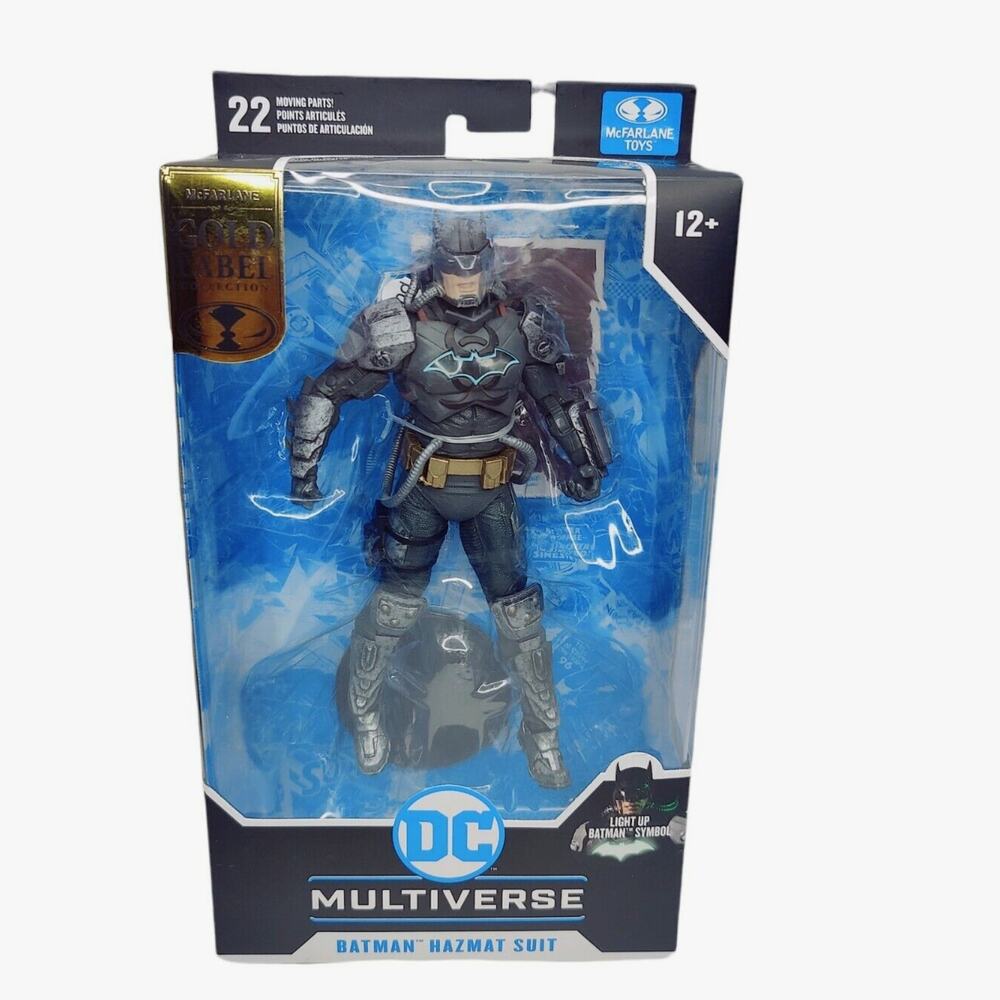 McFarlane DC Multiverse Batman‎ Hazmat Suit Gold Label Figure Brand New